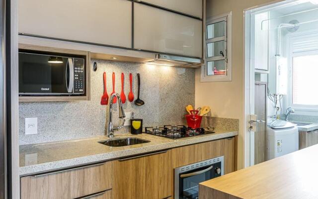 Vista Parcial do MAR | Churrasqueira #CA09