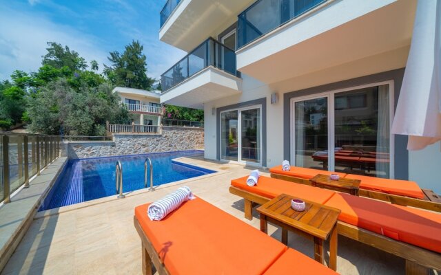 Villa With 5 Bedrooms In Kalkan With Wonderful Sea View Private Pool Terrace