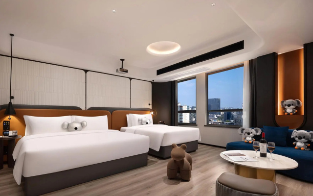 DO A LAND V PLUS Hotel (Changsha Wuyi Square Dongtang Metro Station Branch) – Guest Rooms – Changsha