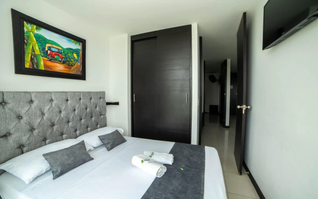 Apartahotel cerca del Parque del Café, 405A