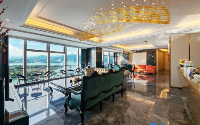 Xiamen Twin Towers Cloud Top Ocean View Luxury Apartment