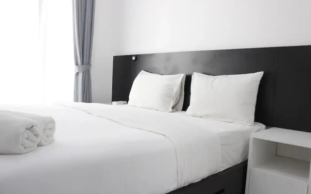 Monochrome Style Studio Room @Grand Asia Afrika Apartment