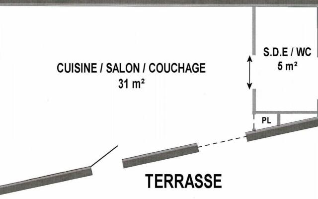 Gîte Plesse, 1 pièce, 2 personnes - FR-1-306-835