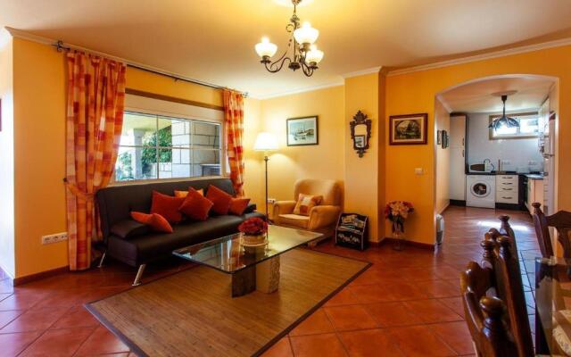 Apartamento con jardin en un chale