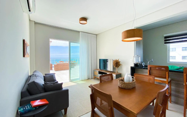 Infinito - Cobertura Frente Mar com Piscina