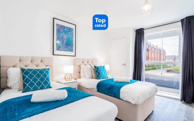 Luxury Apartment - Parking - Twin Beds - Top Rated - Selly Oak