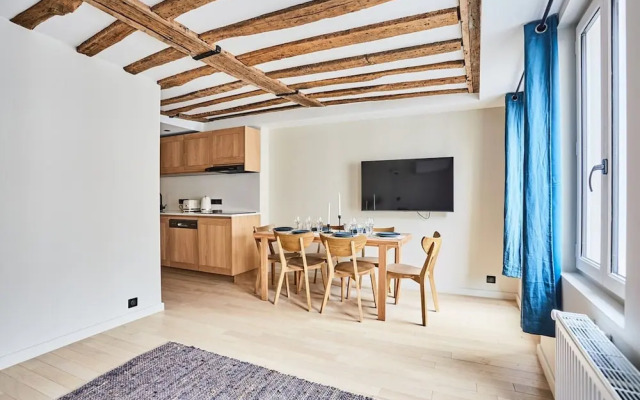 New Flat Terrace Centre de Paris Bourse