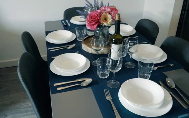 Blue Apartment in Peterborough