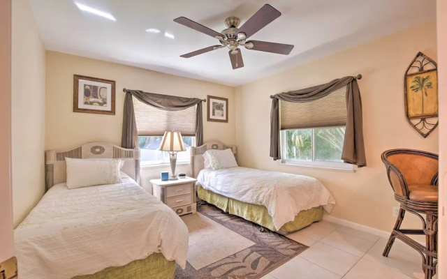 Private Dock: Marco Island Oasis 1 Mi to Beach!