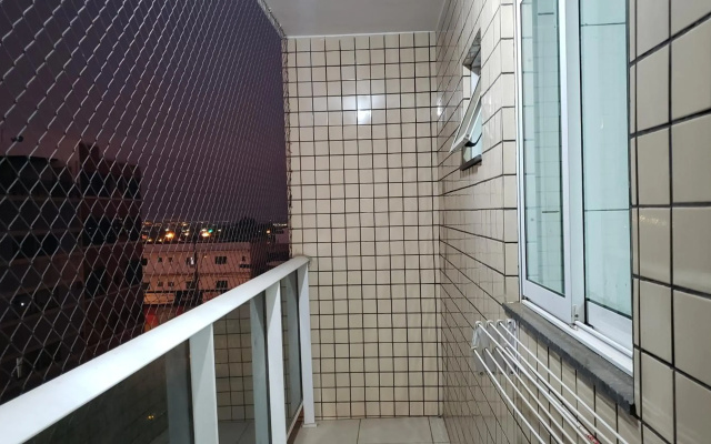Apt encantador c/ varanda próximo ao aeroporto Jk.