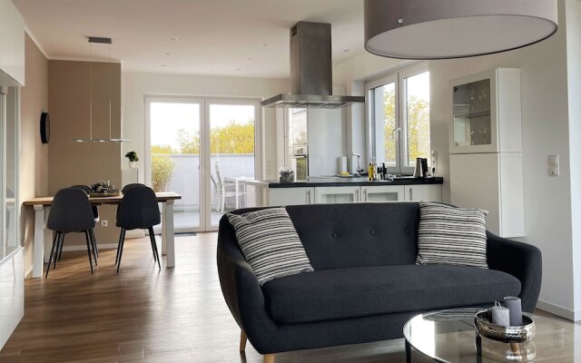 Modernes Apartment über den Dächern von Osnabrück