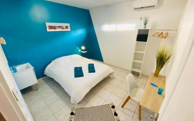 spacieux T5, terrasse, proche centre,parking privé