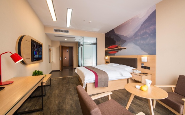 Thank Inn Plus Hotel Sichuan Ziyang Anyue County Ningdu Avenue Oucheng – Guest Rooms – Ziyang