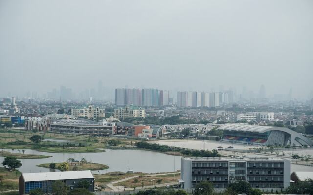 Spacious with City View 1BR at Callia Apartment