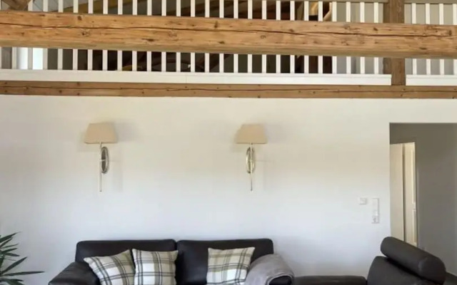 Spacious Apartment With Balcony