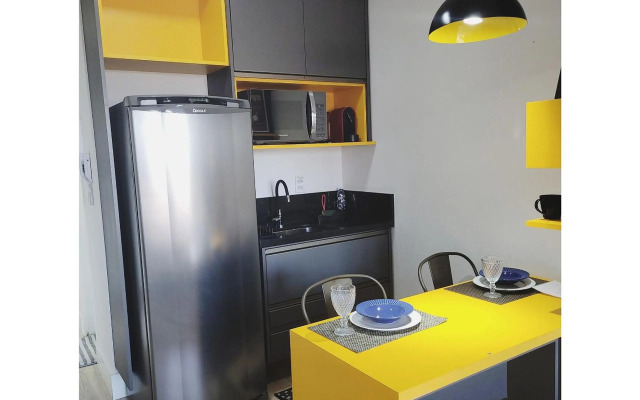 Studio Flat Suite Completo - New Studio Granja Viana