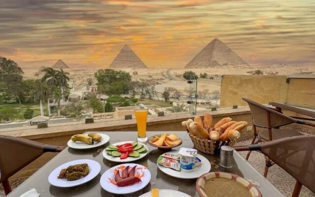 Egypt pyramids view