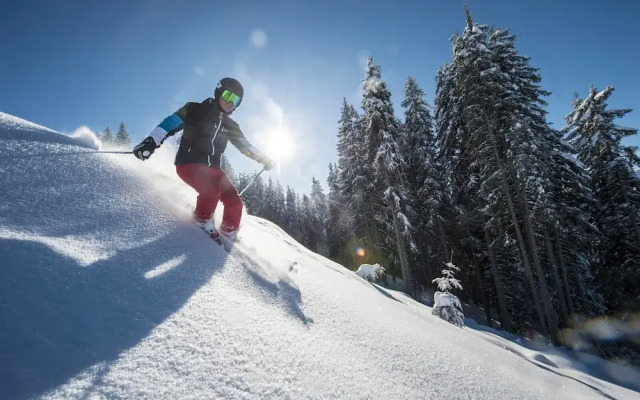 Alluring Apartment in Höggen near Ski Slopes with Sauna