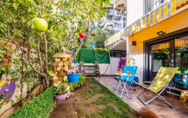 Flat With Rainbow Themed Design in Goztepe