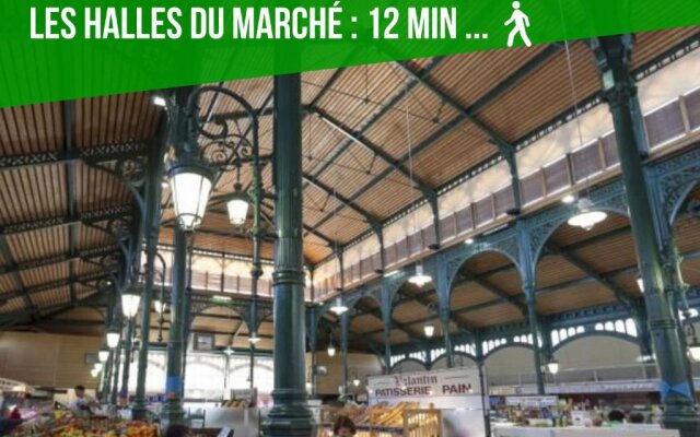 LOC TROTTEUR LE PIVOINE Studio Grand confort, Gare SNCF de Lourdes