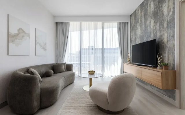 Waves - Urban Chic 1BR Apt With Maid - Apartment in ดูไบ - Photo 4