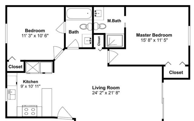 Wolf Bay Villas #106