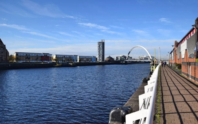 Glasgow 2bd Near Hydro & City Centre Free Parking