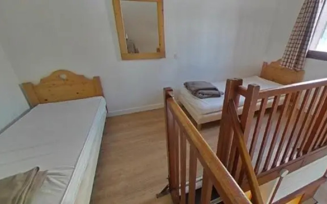 Tignes rond point des pistes vue panoramique au soleil