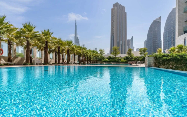 Silkhaus Cozy Studio In Difc Burj Khalifa View