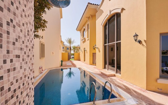 Rose Dream - 5 Bedrooms Palm Villa on the beach with private pool