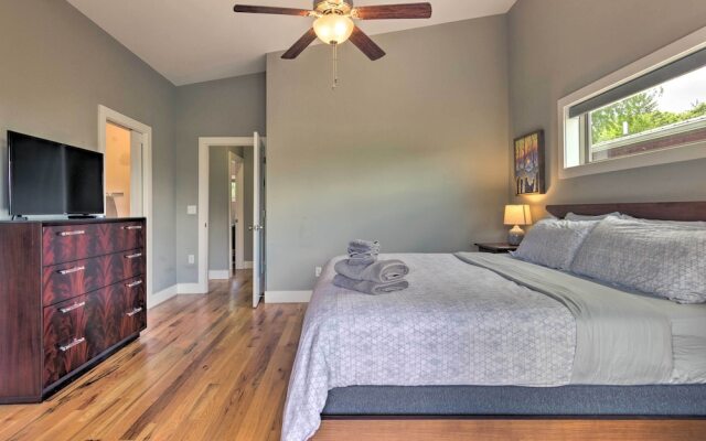 Modern Asheville Greenway Residence w/ 2 Decks!