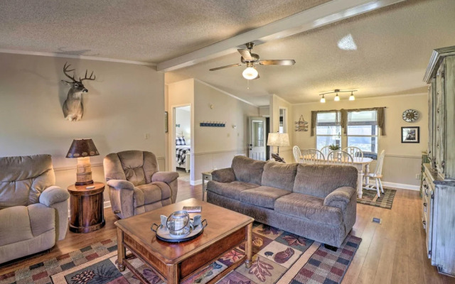 White River Fishing Escape w/ Deck & Patio!