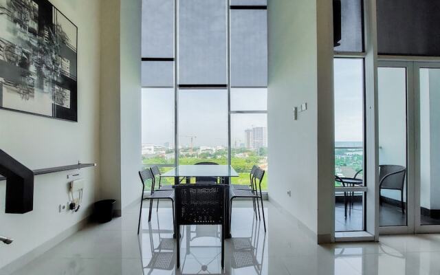 Nice And Fancy Studio Loft At Brooklyn Alam Sutera Apartment