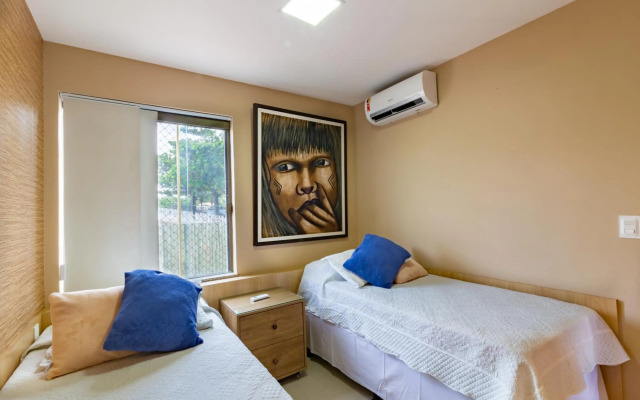 Ykutiba Imbassaí - Apartamento 2 Quartos com Jardim - C03