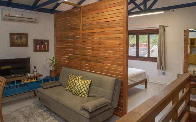 LOCAR-IN GRAMADO - Loft a 50 m da Rua Coberta.