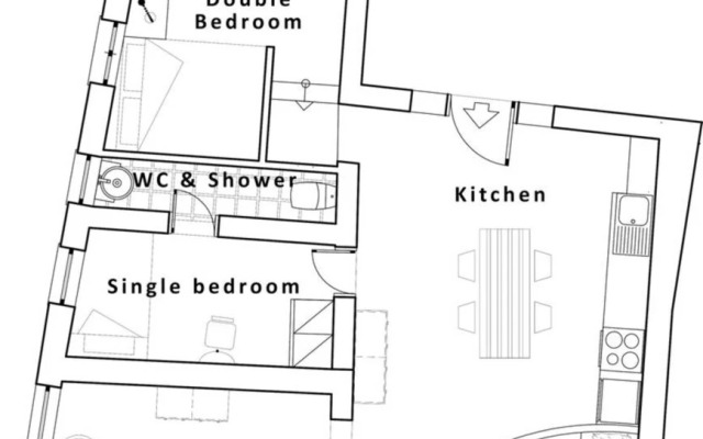 The Old Pomegranate House - Sea View - AC - Wifi - SAT TV