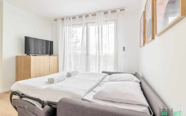 Bright apt With Balcony -6p-proche Disney/paris