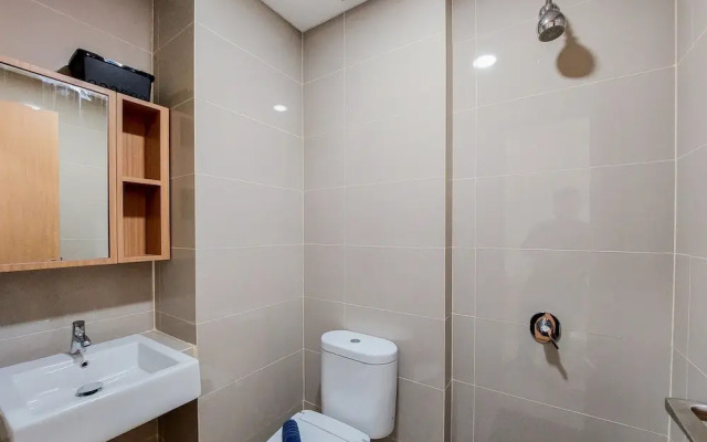 Studio Apartment With Cozy Design At B Residence