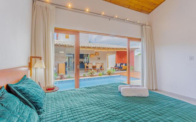 IT55 Ótima Casa 3 Suítes com Piscina e Churrasqueira