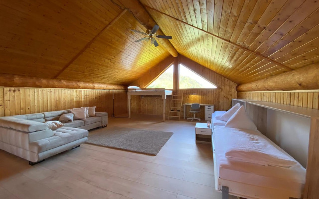 Traumhaftes Blockhaus am Rhein