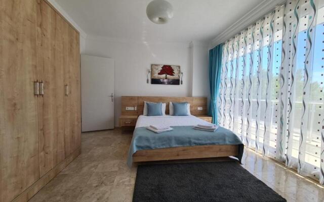 Villa with Jacuzzi and Backyard in Kalkan