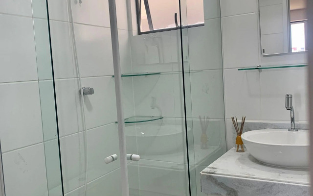 Apartamento superior na praia de Intermares