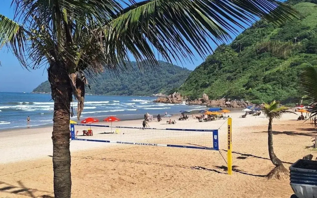 12-Vista Linda Pé na Areia Guarujá-Tombo