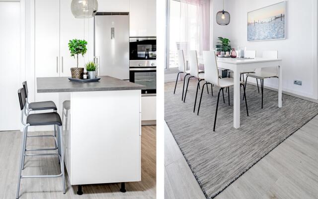 LM1.BA- Spacious apartment with bbq facilities