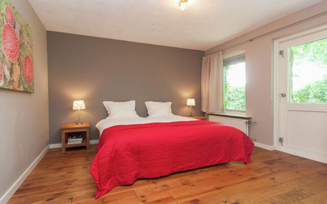 Restored back building of a farm.