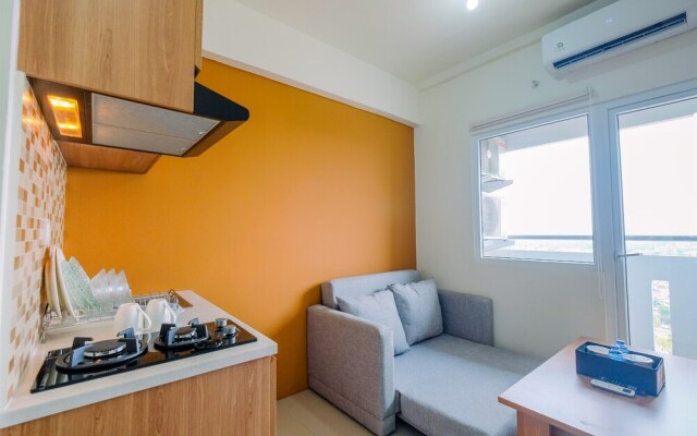 Functional and Artistic 2BR Green Pramuka Apartment