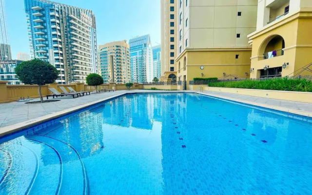 Deluxe Furnished 2br On Jbr With Balcony