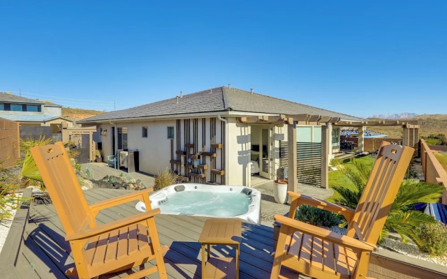 22 Mi to Zion: Mtn-view 'oasis Sanctuary'