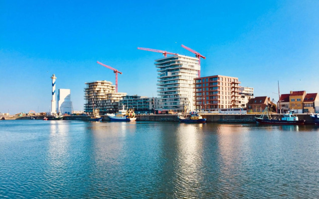 Rustig appartement met zeezicht dicht bij het centrum