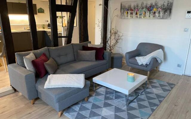 Charmant T3 cœur de ville avec parking